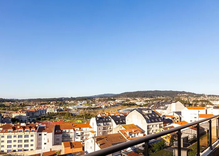 Bienvenido A Laperla Premium, Exclusivo Atico Con Vistas En El Corazon De Rias Baixas Appartement