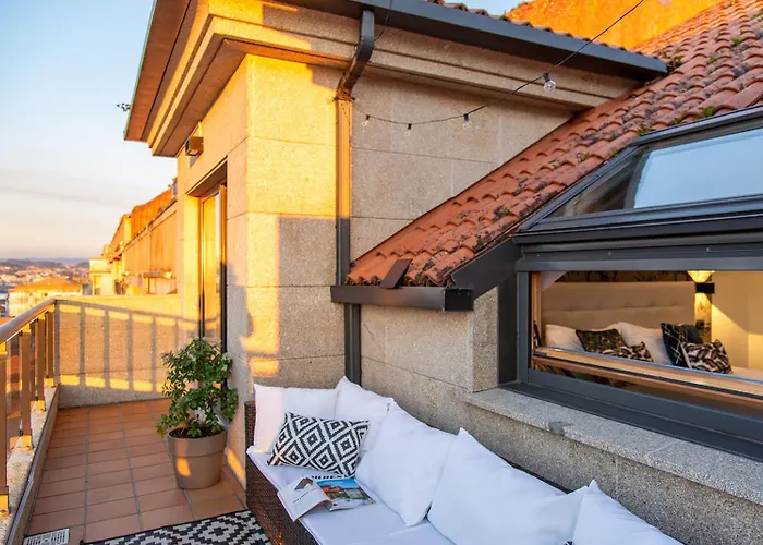 Bienvenido A Laperla Premium, Exclusivo Atico Con Vistas En El Corazon De Rias Baixas * Sanxenxo