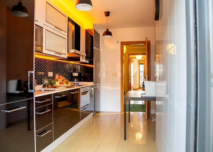 Bienvenido A Laperla Premium, Exclusivo Atico Con Vistas En El Corazon De Rias Baixas Appartement