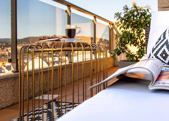 Bienvenido A Laperla Premium, Exclusivo ático Con Vistas En El Corazón De Rías Baixas Apartamento Sanxenxo